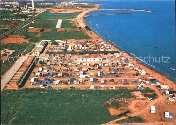 Costa Dorada Fliegeraufnahme Camping Cunit