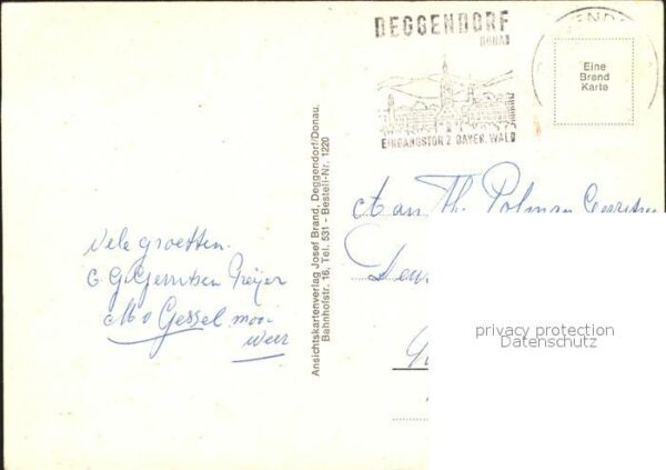 Deggendorf Donau Grabkirche Luitpoldplatz Rathaus Oberer – Bild 2