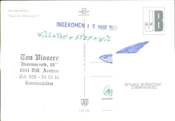 Antwerpen Anvers Quinten Matsijsput – Bild 2