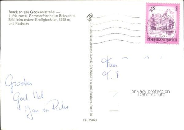Bruck Grossglocknerstrasse Grossglockner Pasterze – Bild 2