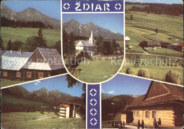 Zdiar Kirche Magura Zdiarska Izba