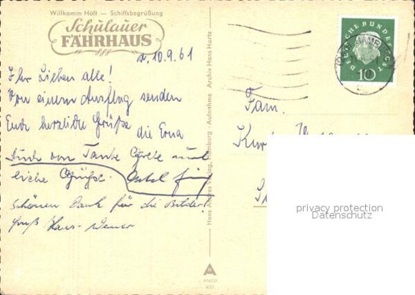Schulau Wedel Schulauer Fährhaus Dampfer – Bild 2