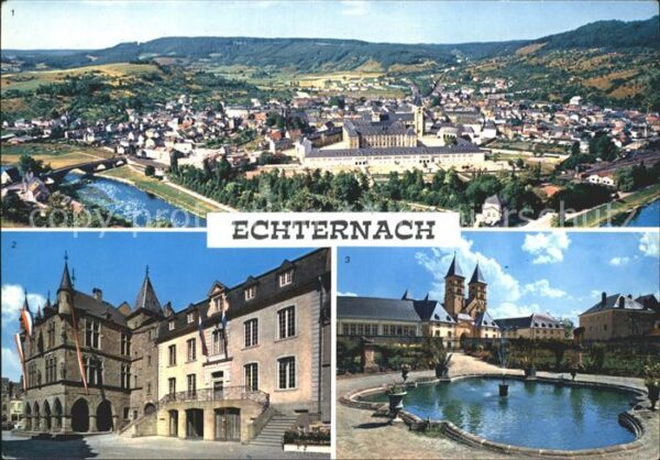 Echternach Denzell Hotel de Ville Basilique St. Wi