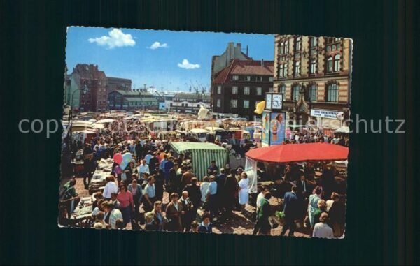 Hamburg St. Pauli-Fischmarkt