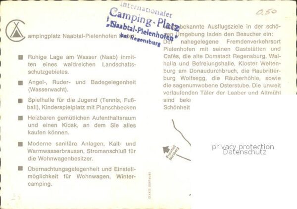 Pielenhofen Camping-Platz – Bild 2