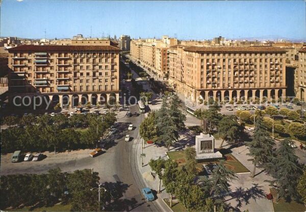 Zaragoza Saragossa Espana Plaza San Francisco