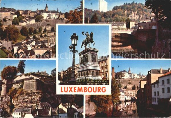 LUXEMBOURG  Luxemburg Ville Basse Ville Haute Alzette Citadel