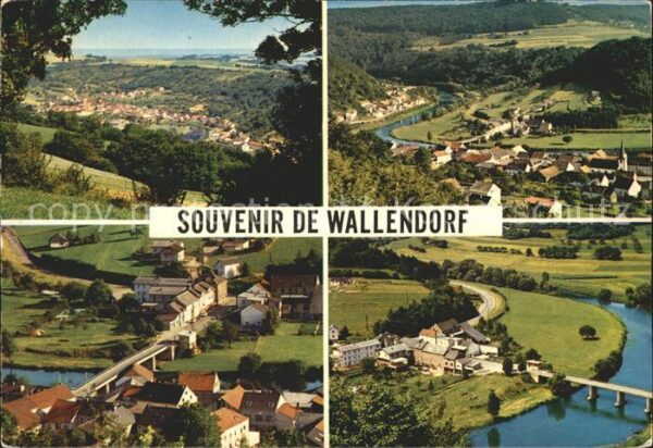Wallendorf Eifel Teilansichten Brücke