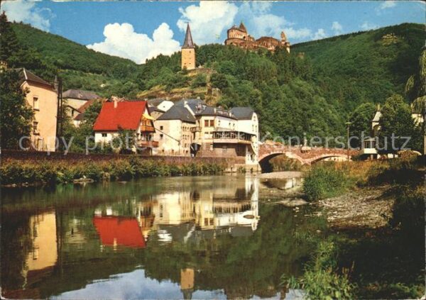 Vianden Pittoresque Vallee de Our Chateau