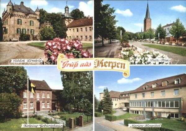 Kerpen Rheinland Schloss Lörsfeld Stifts-Platz Marien-Ho