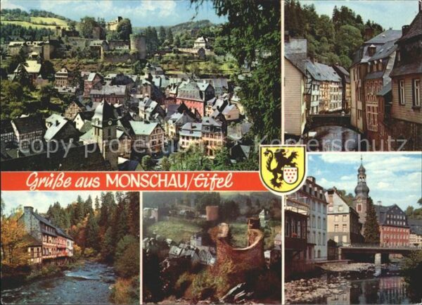 Monschau Burgruine Kirche