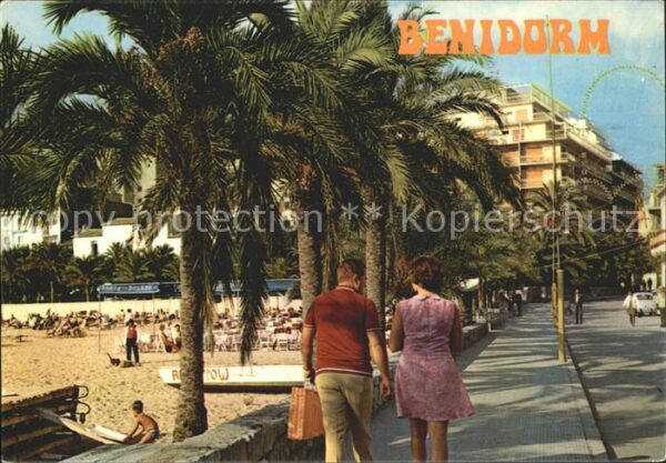 Benidorm Promenade Strand
