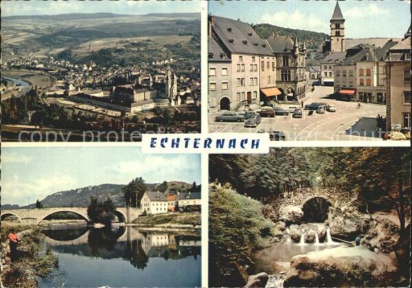 Echternach Brücke Stadtplatz