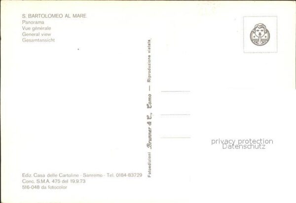 S Bartolomeo al Mare Ligurien Strand – Bild 2