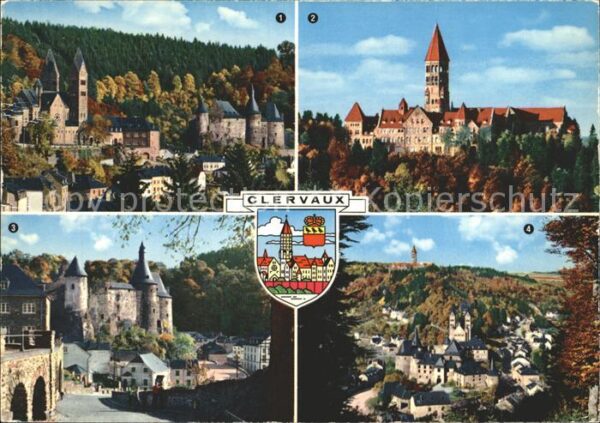 Clervaux Eglise Abbaye St. Maurice Chateau