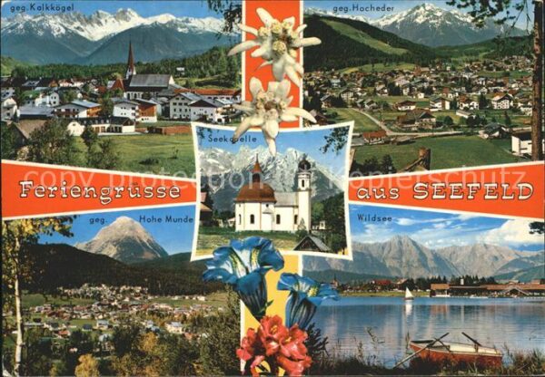 Seefeld Tirol Wildsee Seekapelle Kalkkögel Hocheder H