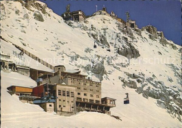 Zugspitze Hotel Schneefernerhaus Seilbahn Zugspit