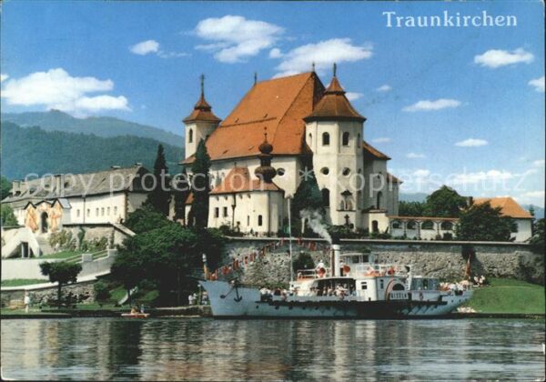 Traunkirchen Pfarrkirche Maria Krönung Raddampfer Gi