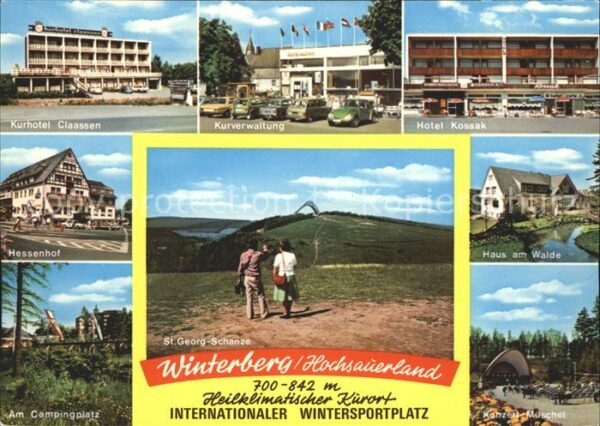 Winterberg Hochsauerland Hessenhof Kurhotel Claassen Hotel Kossa