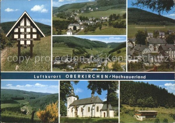 Oberkirchen Sauerland Landhotel Gasthof Schütte Kirche