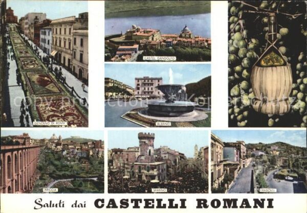 Marino Castel Gandolfo Frascati Ariccia Roma
