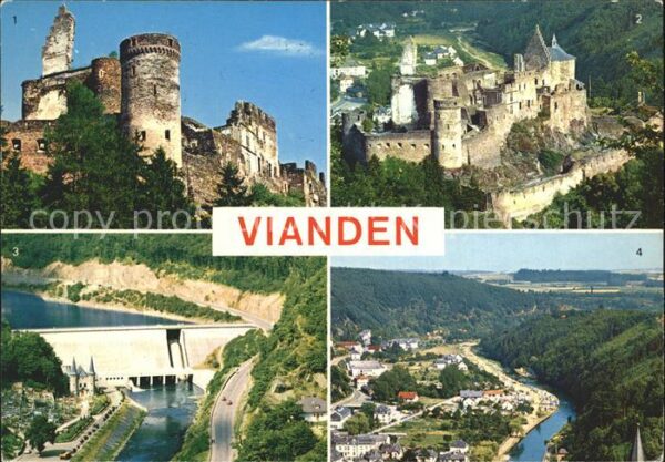 Vianden Schloss Barrage