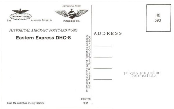 Flugzeuge Zivil Eastern Express DHC-8 N802MX – Bild 2