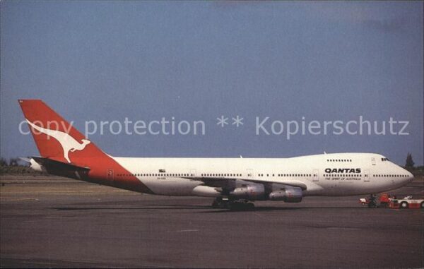 Flugzeuge Zivil Qantas Airways Boeing 747-238B VH-EBA C