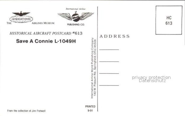 Flugzeuge Zivil Save a Connie L-1049H – Bild 2