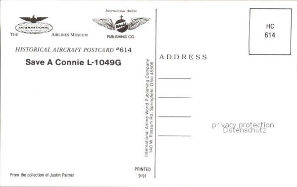 Flugzeuge Zivil Save A Connie L-1049G – Bild 2