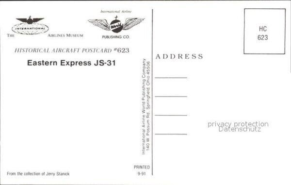 Flugzeuge Zivil Eastern Atlantis Express JS-31 N990AX – Bild 2