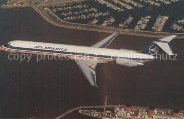 Flugzeuge Zivil Jet America MD-80