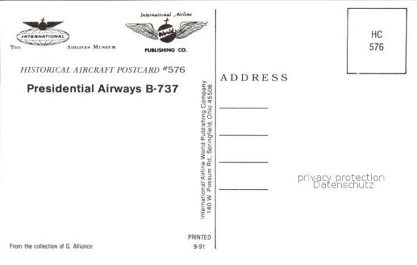 Flugzeuge Zivil Presidential Airways B-737 – Bild 2