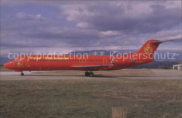 Flugzeuge Zivil Palair Macedonian Fokker 100 c/n 11309