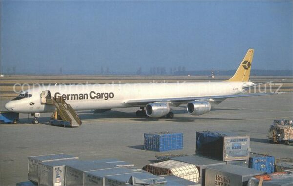 Flugzeuge Zivil German Cargo McDonnell Douglas DC-8-73