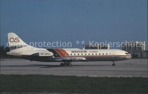 Flugzeuge Zivil Aerosucre Aerospatiale Caravelle 11R HK