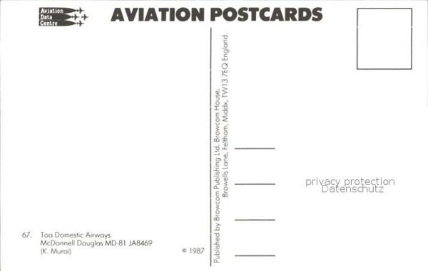 Flugzeuge Zivil Toa Domestic Airways McDonnell Douglas – Bild 2
