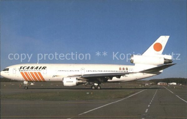 Flugzeuge Zivil Scanair McDonnell Douglas DC-10-30 SE-D