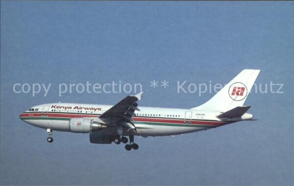 Flugzeuge Zivil Kenya Airways Airbus Industrie A310-300