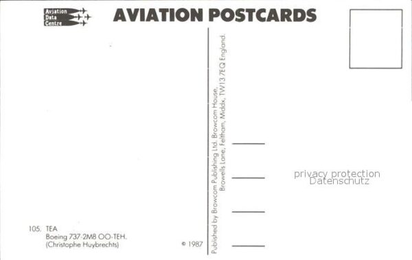 Flugzeuge Zivil TEA Boeing 737-2M8 OO-TEH – Bild 2