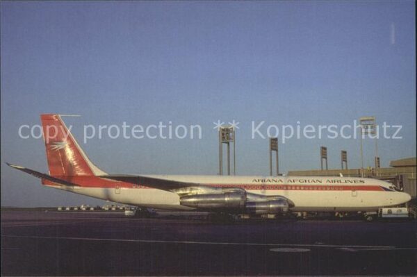 Flugzeuge Zivil Ariana Afghan Airline B-707-338C G-BFLE