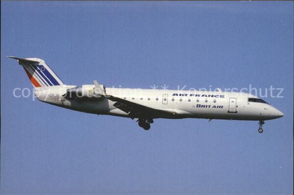 Flugzeuge Zivil Air France Brit Air CRJ-100 F-GRJM C/N