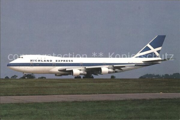 Flugzeuge Zivil Highland Express Boeing 747-123 G-HIHO