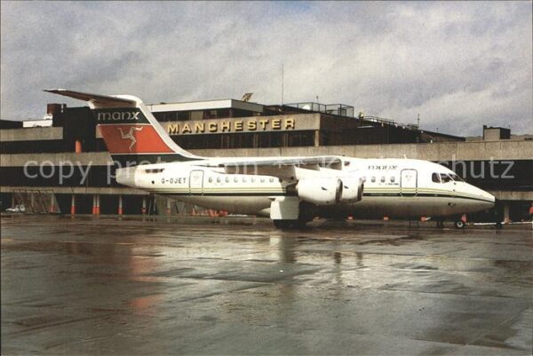 Flugzeuge Zivil Manx Airlines BAe 146 SRS 100 G-OJET C/
