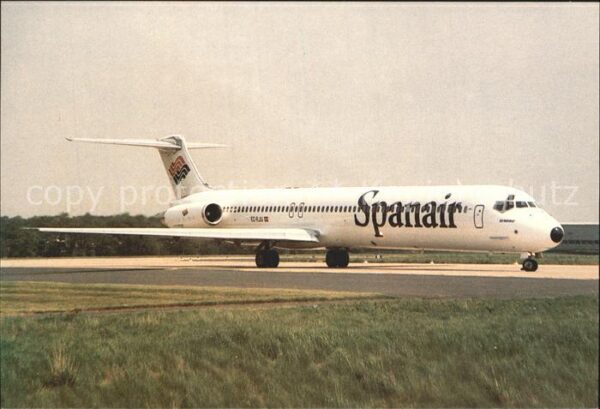 Flugzeuge Zivil Spanair MD-83 EC-EJU