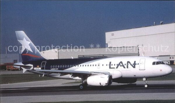 Flugzeuge Zivil Lan Airlines Airbus A-319-132 D-AVXC CC
