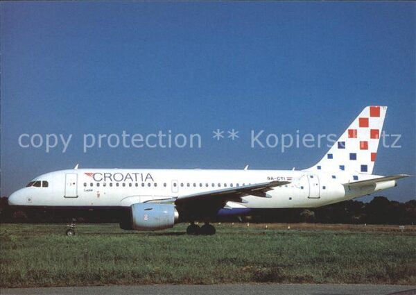 Flugzeuge Zivil Croatia Airlines A319-112 9A-CTI c/n 10