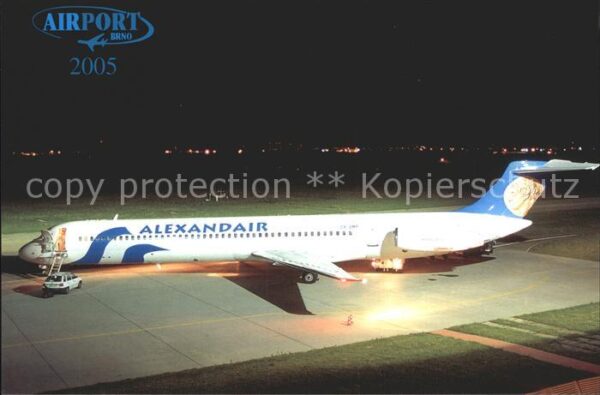 Flugzeuge Zivil Alexandair McDonnell Douglas MD-82 Airp