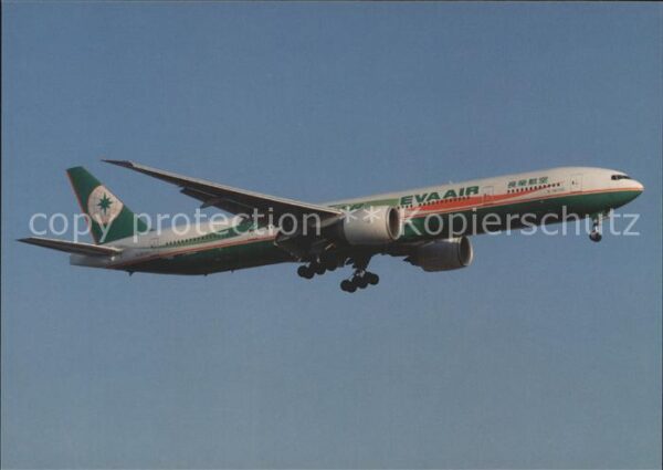 Flugzeuge Zivil Eva Air B-777-35E ER B-16702 c/n 32640