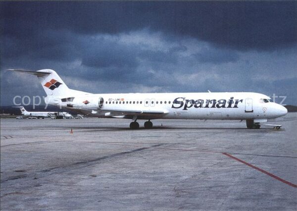 Flugzeuge Zivil Spanair Fokker 100 EC-JJM c/n 11497